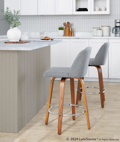 Majestic Office Furniture 26" Fixed-Height Counter Stool - Set of 2