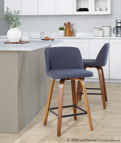 Majestic Office Furniture 26" Fixed-Height Counter Stool - Set of 2