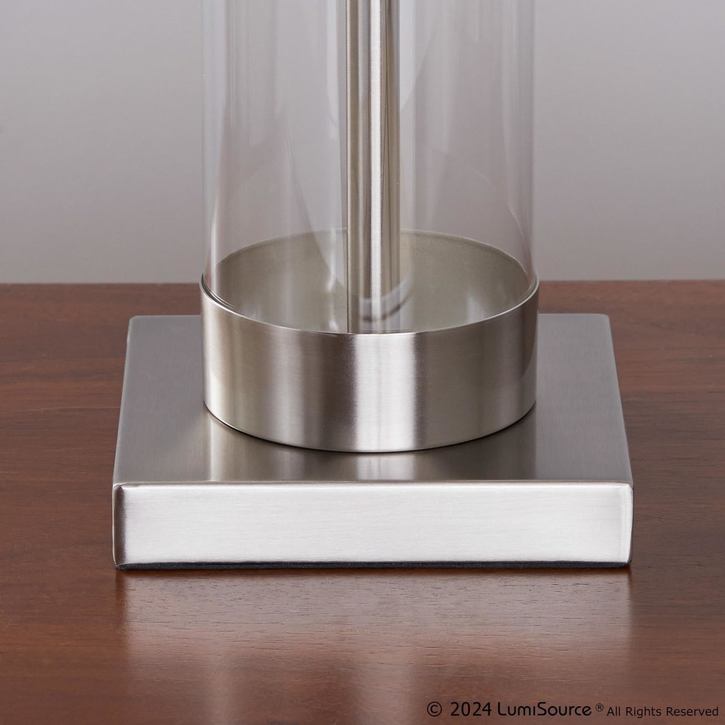 Lumisource Glacier 30" Glass Table Lamp - Set of 2