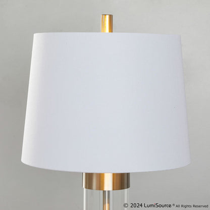 Lumisource Glacier 30" Glass Table Lamp - Set of 2