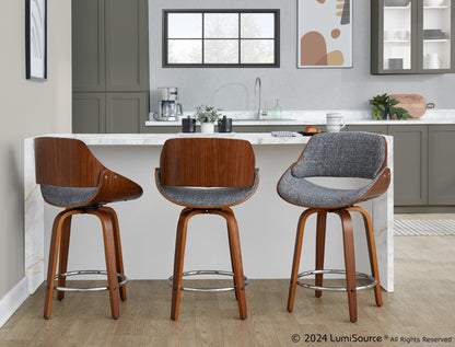 Majestic Office Furniture 24" Fixed-Height Counter Stool - Set of 2