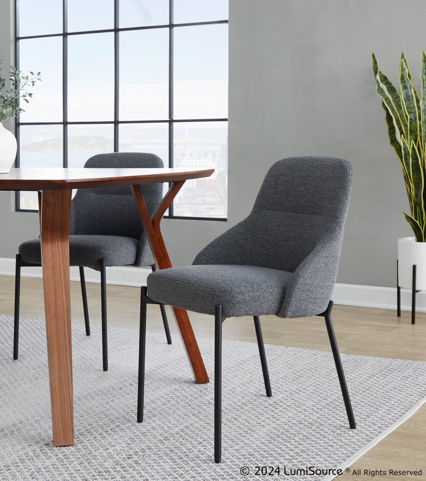 Majestic Office Furniture Upholstered Chair - Set of 2