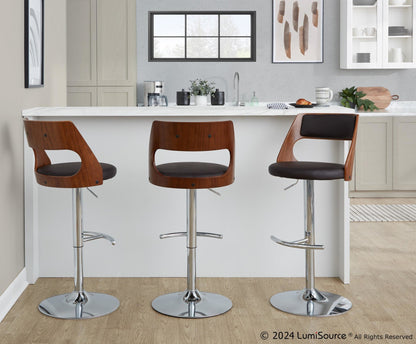 Majestic Office Furniture Adjustable Barstool - Set of 2