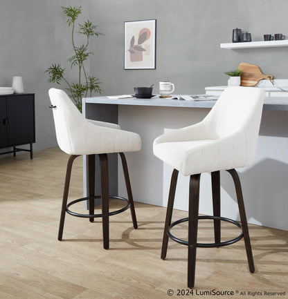Majestic Office Furniture 26" Fixed-Height Counter Stool - Set of 2