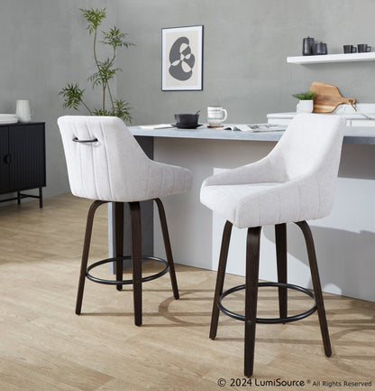 Majestic Office Furniture 26" Fixed-Height Counter Stool - Set of 2