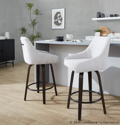 Majestic Office Furniture 26" Fixed-Height Counter Stool - Set of 2