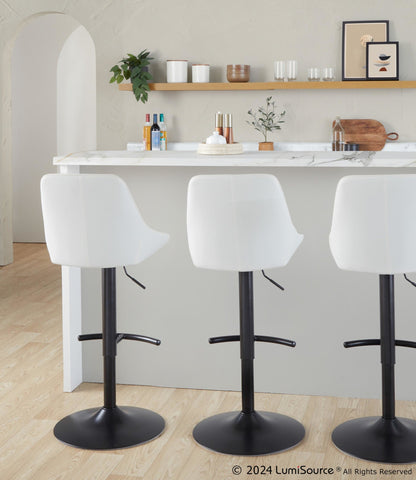 Majestic Office Furniture Adjustable Barstool - Set of 2