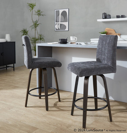 Majestic Office Furniture 26" Fixed-Height Counter Stool - Set of 2