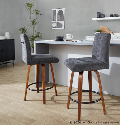 Majestic Office Furniture 26" Fixed-Height Counter Stool - Set of 2