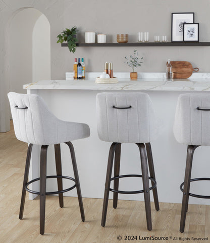 Majestic Office Furniture 30" Fixed-Height Barstool - Set of 2