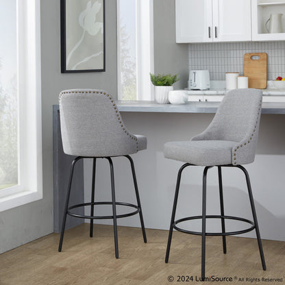 Majestic Office Furniture Marcel 27" Fixed-Height Counter Stool - Set of 2