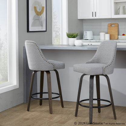Majestic Office Furniture Marcel 27" Fixed-Height Counter Stool - Set of 2