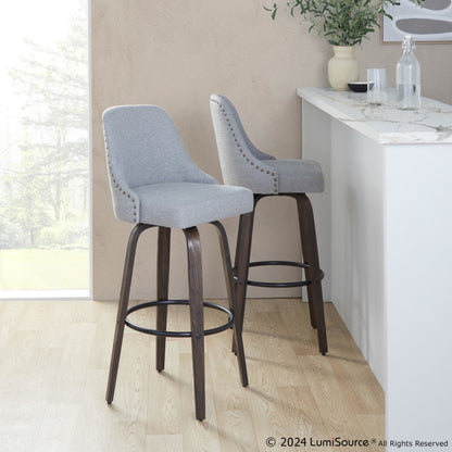 Majestic Office Furniture Marcel 30" Fixed-Height Barstool - Set of 2