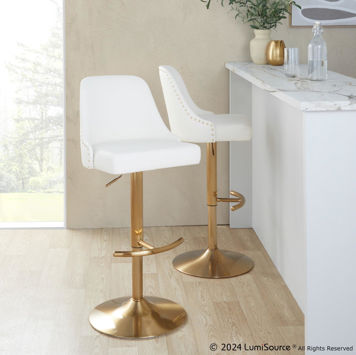 Majestic Office Furniture Marcel Barstool - Set of 2