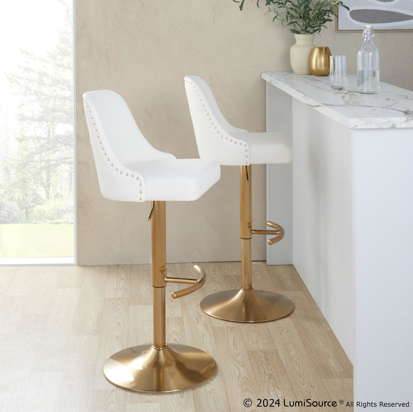 Majestic Office Furniture Marcel Barstool - Set of 2