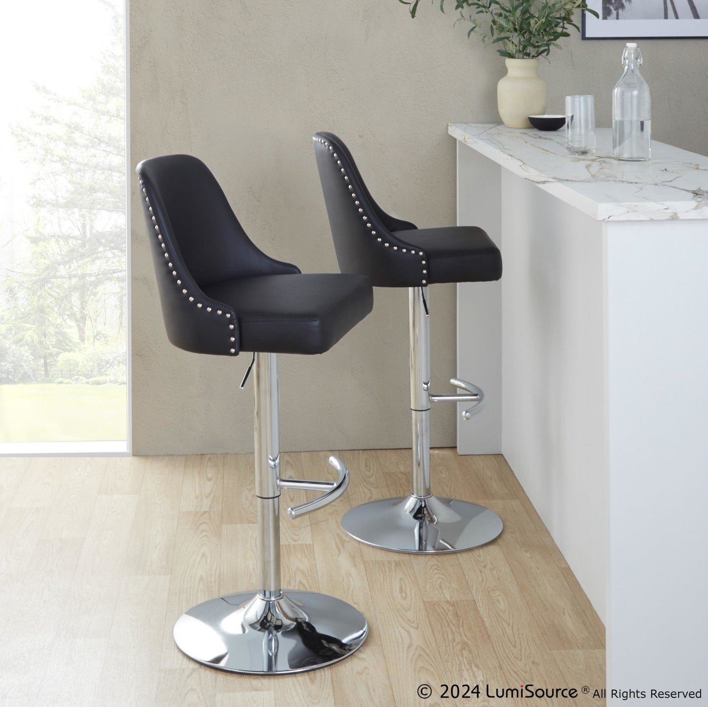 Majestic Office Furniture Marcel Barstool - Set of 2