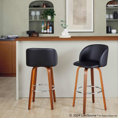Majestic Office Furniture 29" Fixed-Height Barstool - Set of 2