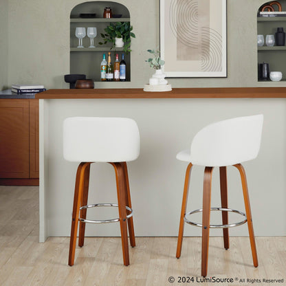 Majestic Office Furniture 29" Fixed-Height Barstool - Set of 2