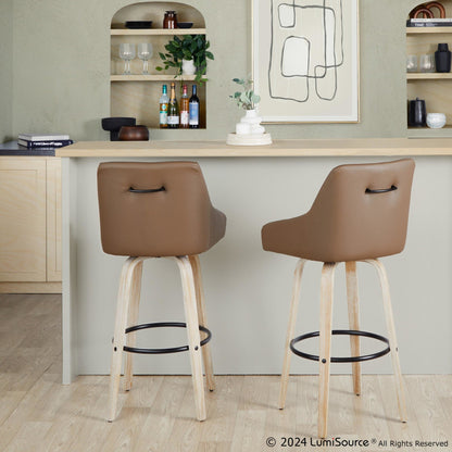 Majestic Office Furniture 30" Fixed-Height Barstool - Set of 2