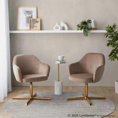 Majestic Office Furniture Swivel Accent Chair