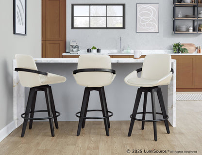 Majestic Office Furniture 26" Fixed-Height Counter Stool - Set of 2
