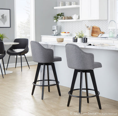 Majestic Office Furniture 26" Fixed-Height Counter Stool - Set of 2