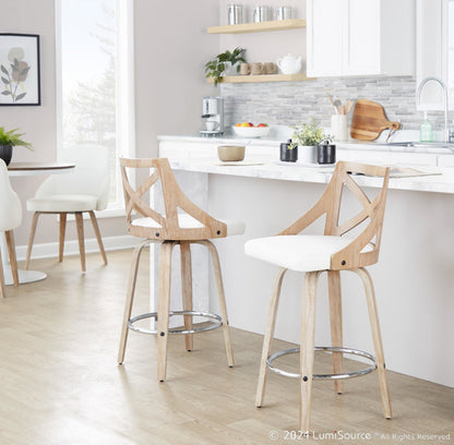 Majestic Office Furniture 26" Fixed-Height Counter Stool - Set of 2