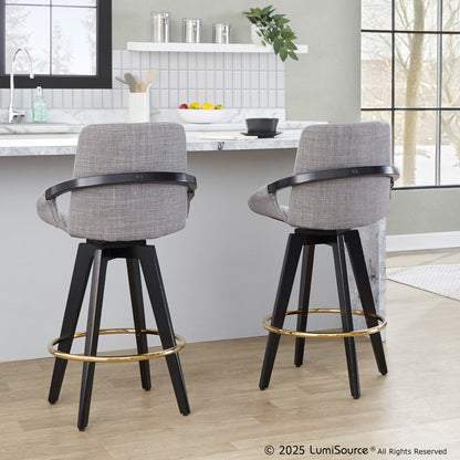 Majestic Office Furniture 26" Fixed-Height Counter Stool - Set of 2