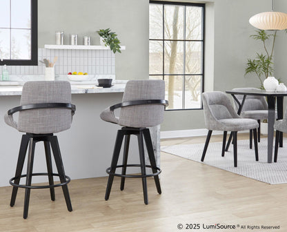 Majestic Office Furniture 26" Fixed-Height Counter Stool - Set of 2
