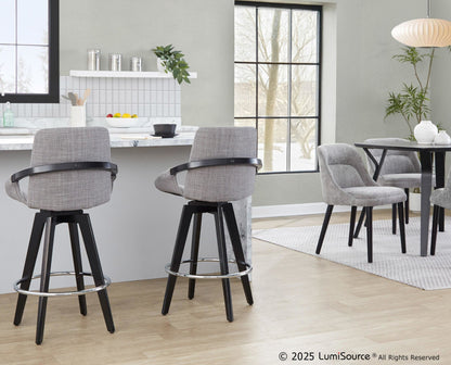 Majestic Office Furniture 26" Fixed-Height Counter Stool - Set of 2