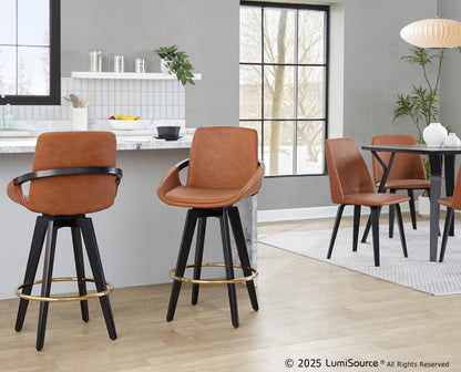 Majestic Office Furniture 26" Fixed-Height Counter Stool - Set of 2