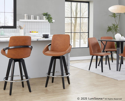 Majestic Office Furniture 26" Fixed-Height Counter Stool - Set of 2