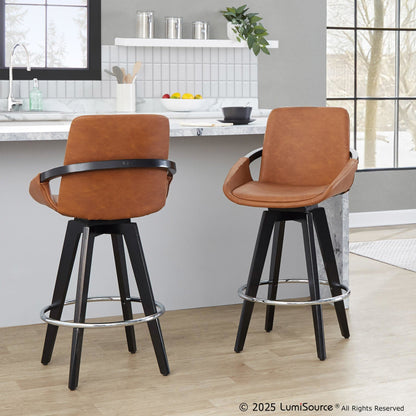 Majestic Office Furniture 26" Fixed-Height Counter Stool - Set of 2