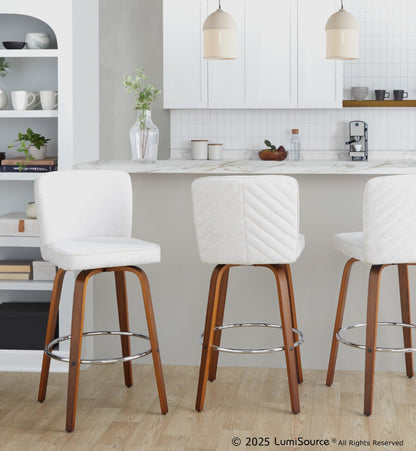 Majestic Office Furniture 30" Fixed-Height Xl Barstool - Set of 2