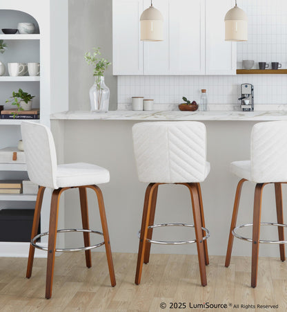 Majestic Office Furniture 30" Fixed-Height Xl Barstool - Set of 2