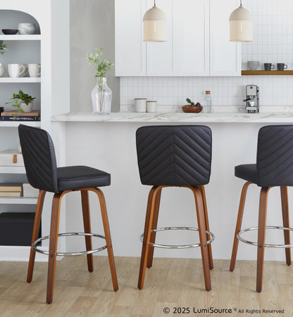 Majestic Office Furniture 30" Fixed-Height Xl Barstool - Set of 2