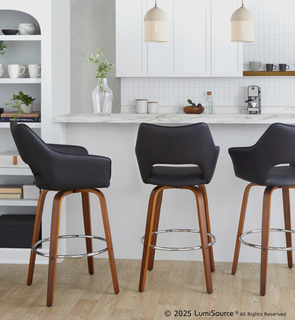 Majestic Office Furniture 30" Fixed-Height Xl Barstool - Set of 2