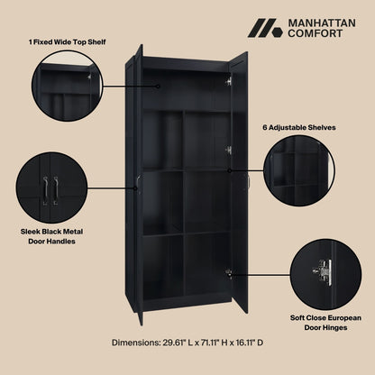Manhattan Comfort Cornelia Storage Closet