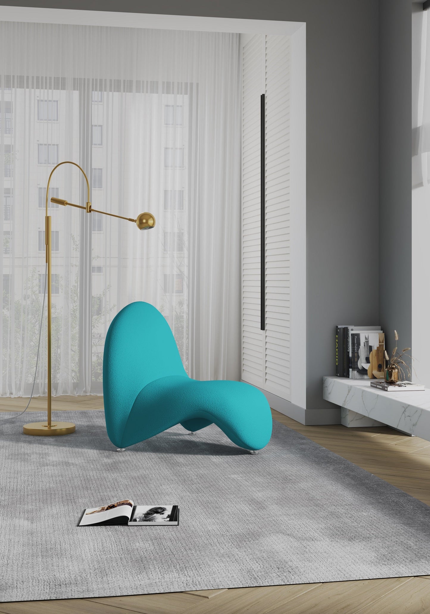 Manhattan Comfort MoMa Accent Chairs - Set of 3