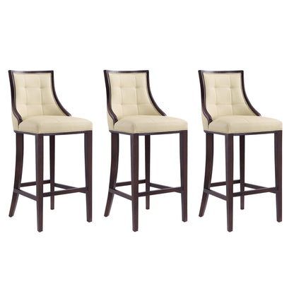 Manhattan Comfort Fifth Avenue Bar Stool - Set of 3