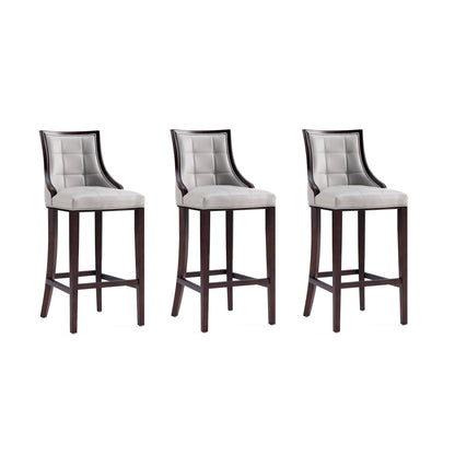 Manhattan Comfort Fifth Avenue Bar Stool - Set of 3