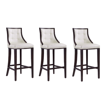 Manhattan Comfort Fifth Avenue Bar Stool - Set of 3