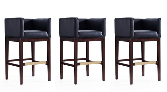 Manhattan Comfort Kingsley Bar Stool - Set of 3