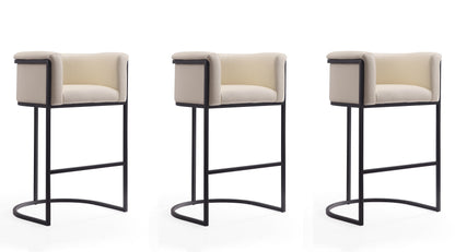 Manhattan Comfort Cosmopolitan Bar Stool - Set of 3