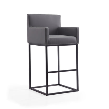 Manhattan Comfort Ambassador Bar Stool - Set of 3