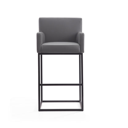 Manhattan Comfort Ambassador Bar Stool - Set of 3