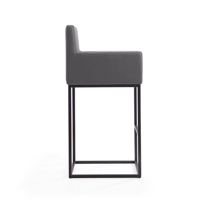 Manhattan Comfort Ambassador Bar Stool - Set of 3