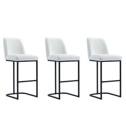 Manhattan Comfort Serena Barstool - Set of 3