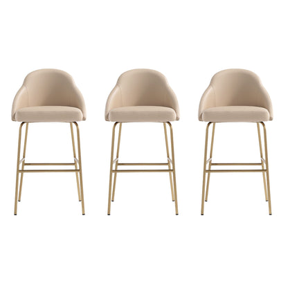 Manhattan Comfort Gracie Barstool - Set of 3