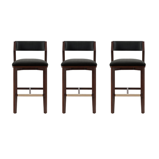Manhattan Comfort Patricia Barstool - Set of 3
